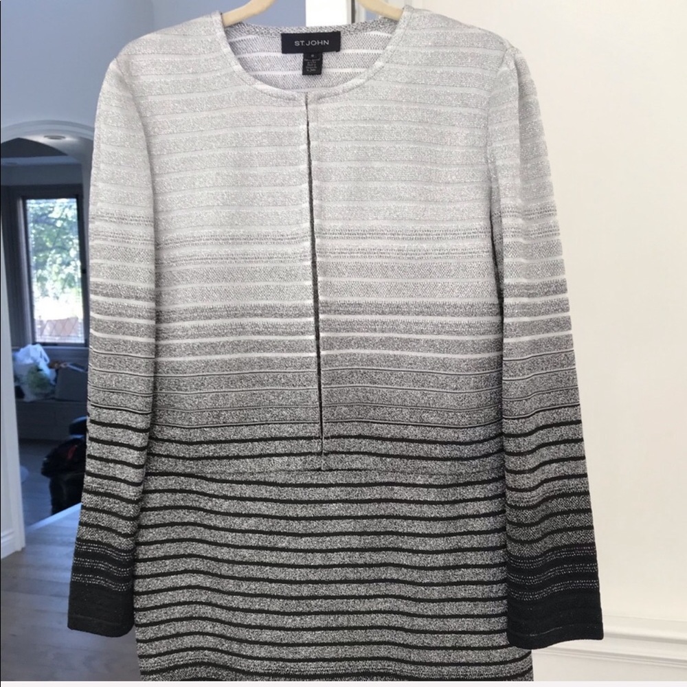 New 2 Piece St. John Dress and Matching Top Sz. 10